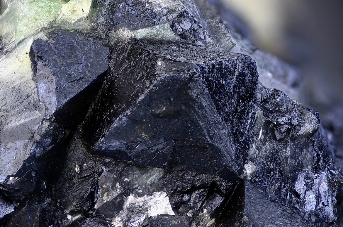 Chromite lumps from Muslim Bagh mining operations in Balochistan