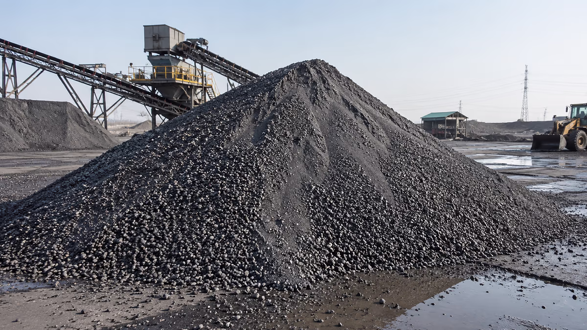 Beneficiated iron ore concentrate from Balochistan