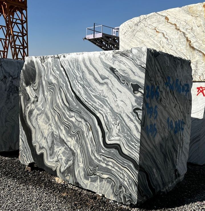 Silver Steam Iranian marble alternate view